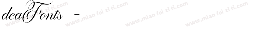 deaFonts 金刚字体转换